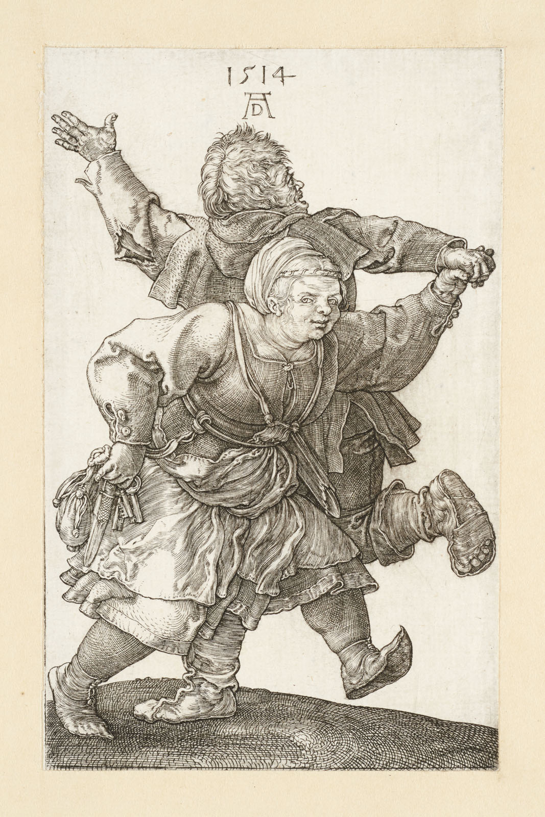 The Peasant Couple Dancing